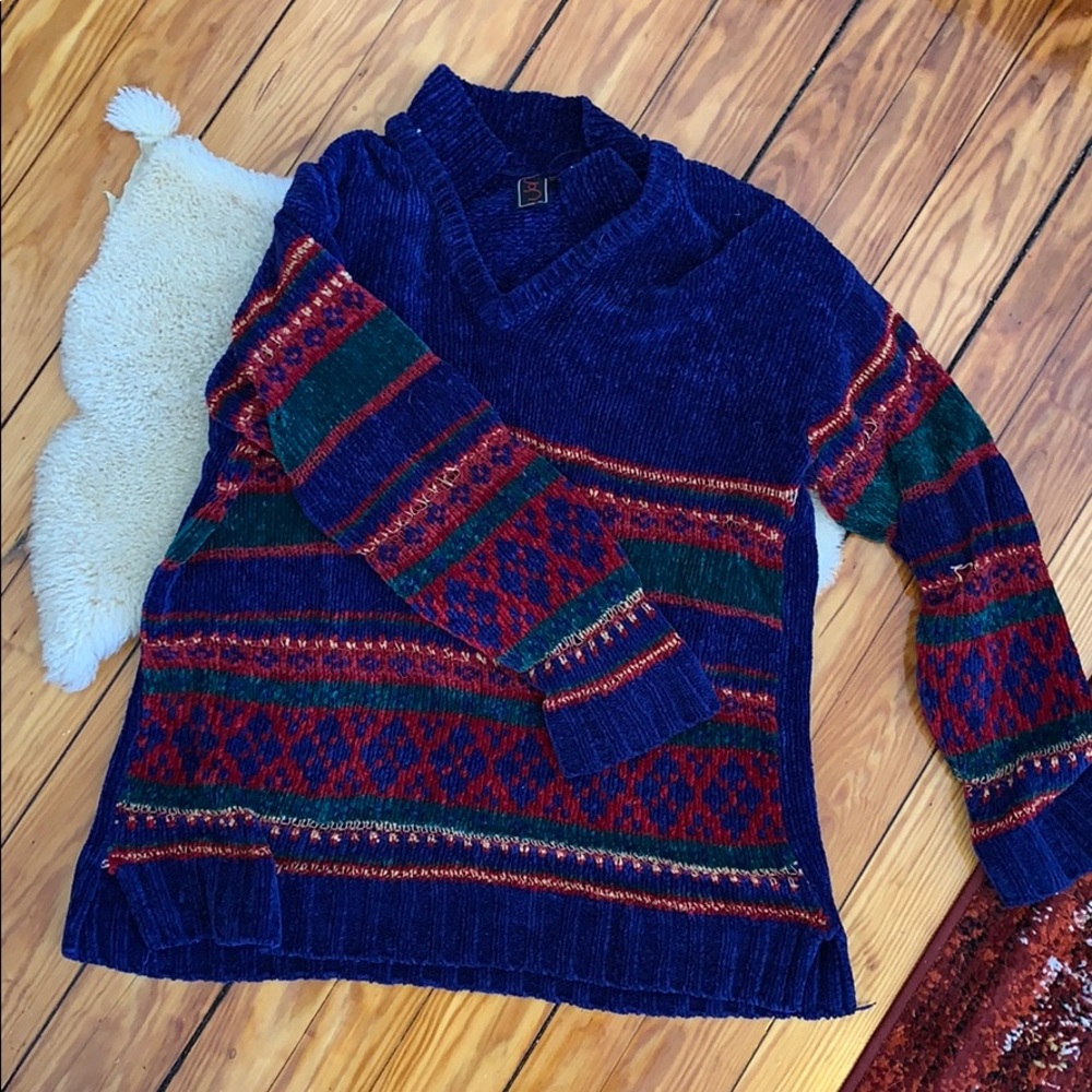Velvet Soft Vintage Ski Sweater